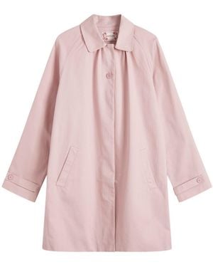 Peachy Den Cheri Mac Coat - Pink