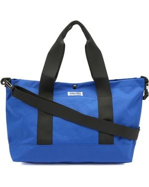 Dubbleware Vintage 2-Way Tote Bag - Blue