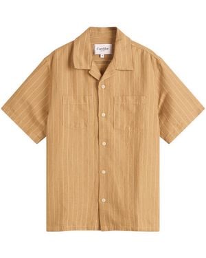 Corridor NYC Boulder Stripe Vacation Shirt - Natural