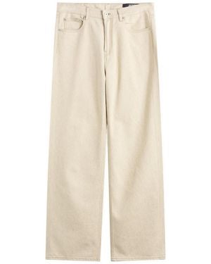Jacquemus Cotton Hemp 5 Pocket Trousers - Natural