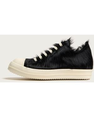 Rick Owens Low Sneaks Shoes - Black