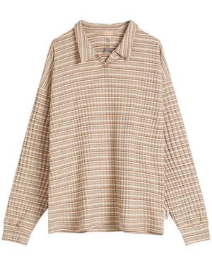 Fruity Booty Lucky Polo Top - Brown