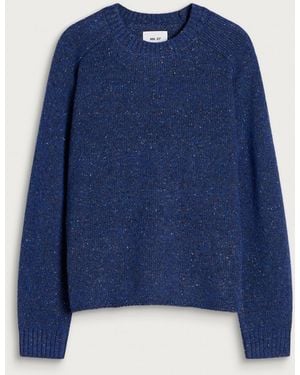 NN07 Jim Relaxed Crew Neck Sweater - Blue