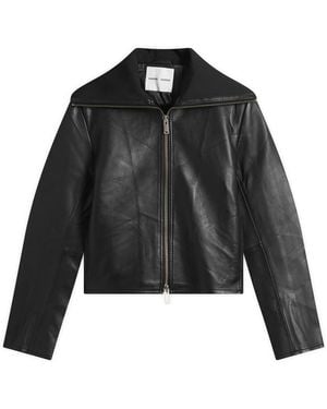 Samsøe & Samsøe Sashira Leather Jacket - Black
