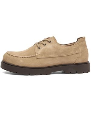 Birkenstock Highwood Moc Lace Low - Natural