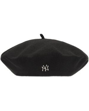 KTZ New York Yankees Wool Beret - Black