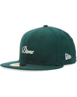 Dime Cursive New Era Cap - Green