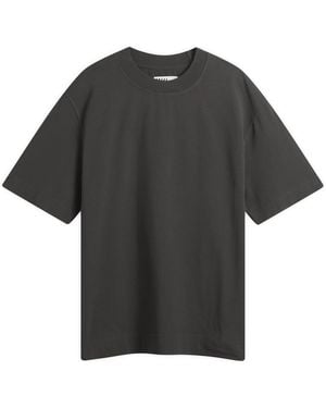 MHL by Margaret Howell Flatlock Crew T-Shirt - Black