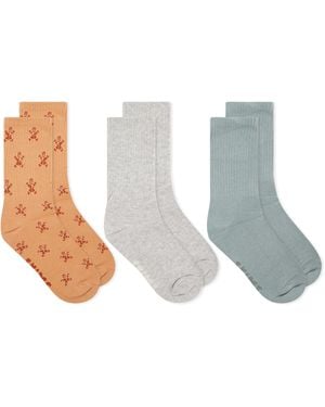 Skims Sport Sock 3-Pack - Blue