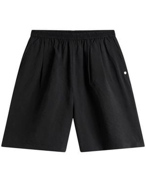 Stel Box Pleated Shorts - Black