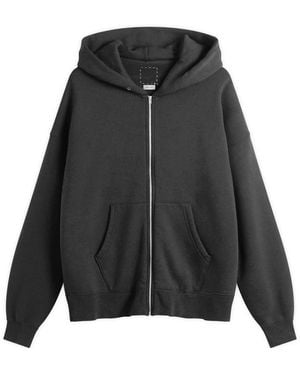 Visvim Jumbo Fine Wool Hoodie - Black