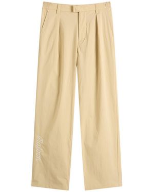 Malbon Magnolia Pleated Pant - Natural