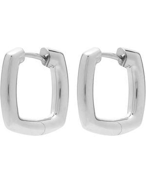 Tom Wood Frame Hoop Earrings - Metallic