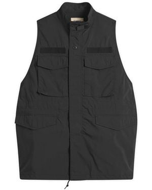Beams Boy Fatigue Vest - Black