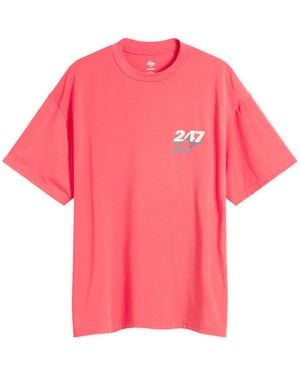 REPRESENT 247 Represent Team 247 Star Print Oversized T-Shirt - Pink