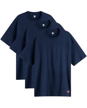 Human Made 3-Pack T-Shirt - Blue