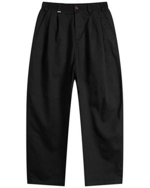 METALWOOD STUDIO Elastic Waist Baggy Trousers - Black