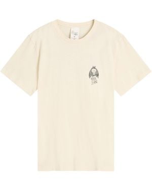 Nudie Jeans Roy The Bat T-Shirt - Natural
