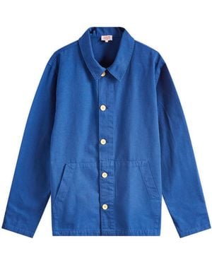Armor Lux Fisherman Chore Jacket - Blue