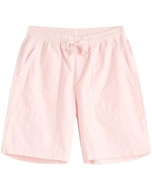 Service Works Poplin Chef Shorts - Pink