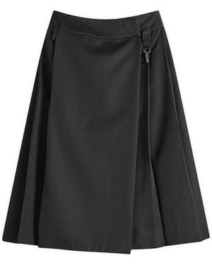 Simone Rocha Tailored Clip Kilt - Black
