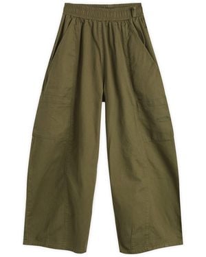 Bene Culture Big Ol' Rounders Trousers - Green