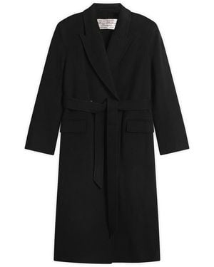 Acne Studios Double Breasted Coat - Black