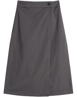 mfpen Classic Wrap Skirt - Grey
