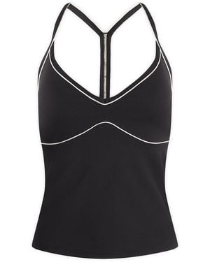 Tala Dayflex Contrast Sweetheart Vest - Black