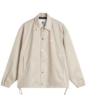 New Amsterdam Surf Association Logo Coach Jacket - Natural