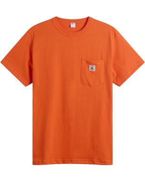 Randy's Garments Inc. Logo Pocket T-Shirt - Orange