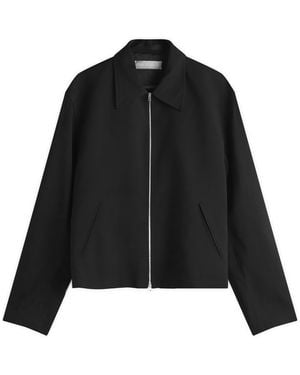 Our Legacy Wool Mini Zip Jacket - Black