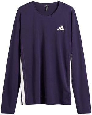adidas Originals Adidas Adizero Running T-Shirt - Blue