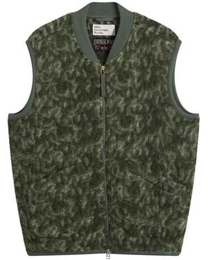 Universal Works End. X Snug Gilet - Green