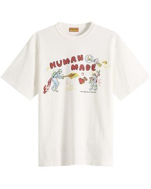 Human Made Invasion Sketch T-Shirt - White