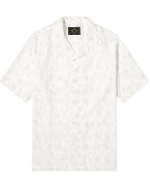 Portuguese Flannel Folclore 4 Vacation Shirt - White