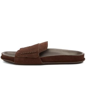 Jacquemus Les Sandales Mocassin - Brown