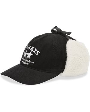 Twojeys Heavy Earflap Cap - Black