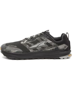 and wander X Altra Lone Peak 9+ Trainers - Black