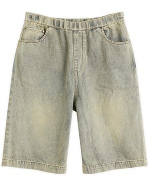 Entire studios Spar Denim Shorts - Green