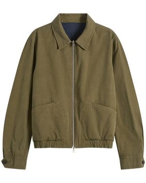 Drake's Reversible Blouson Jacket - Green