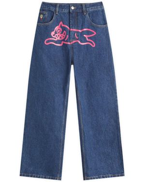 ICECREAM Running Dog Double Scoop Denim Pant - Blue