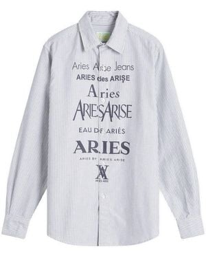 Aries Perfume Oxford Shirt - White