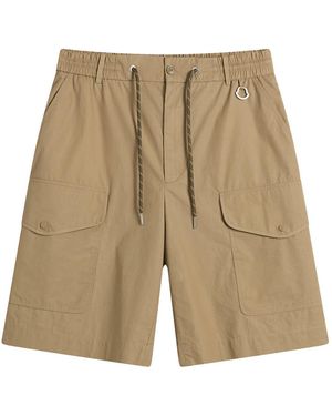 Moncler Drawstring Cargo Shorts - Natural