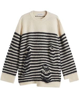 Acne Studios Keaside Wool Mohair Jumper - Brown