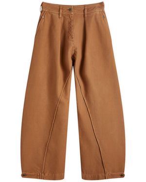 JW Anderson Twisted Seam Pants - Brown