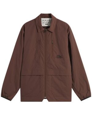 KA_YO_Prototype Insulated Overshirt - Brown