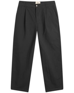 Folk Wide Fit Trousers - Grey