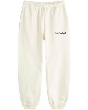 Late Checkout Joggers - Natural
