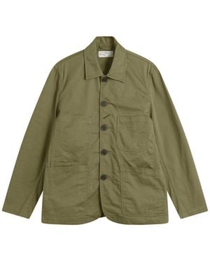 Universal Works Bakers Jacket - Green